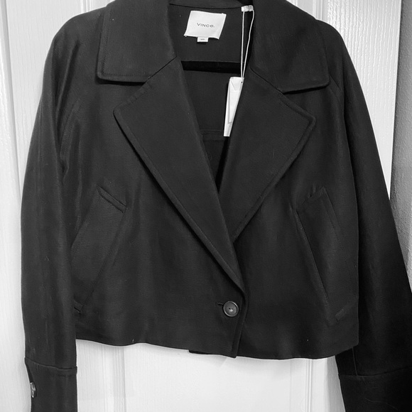 🖤 VINCE CUTE CROPPED JACKET  🖤 - Picture 6 of 7